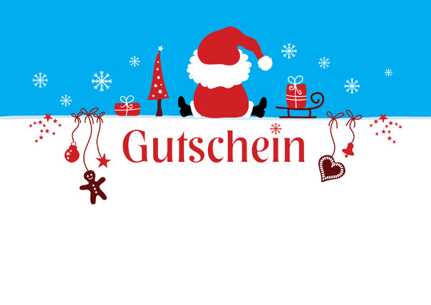 Gutscheinvordrucke Weihnachten - Gutscheinvorlagen Kostenlos Downloaden