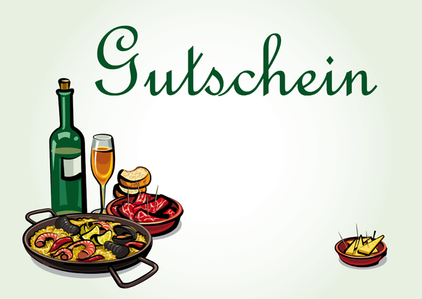 Essen Gutschein Vorlage Kostenlos