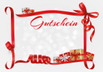 Gutschein Geschenke und Schleifen