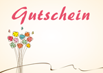 Gutschein Blumenstrauß