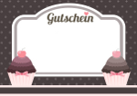 Gutschein Liebes-Cupcakes