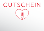 Gutschein Essen mit Herz