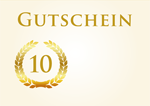 Gutschein 10 im goldenen Kranz