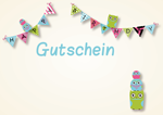 Gutschein Happy Birthday Girlande