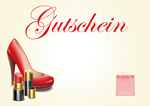 Gutschein Pump mit Lippenstift