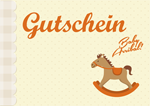 Gutschein Schaukelpferd