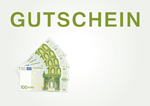 Gutschein Hundert-Euro Scheine