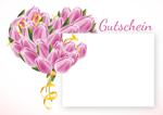 Gutschein Strauß aus Tulpen