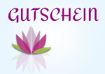 Gutschein Lotus-Blume