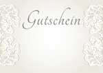 Gutschein Schnörkel